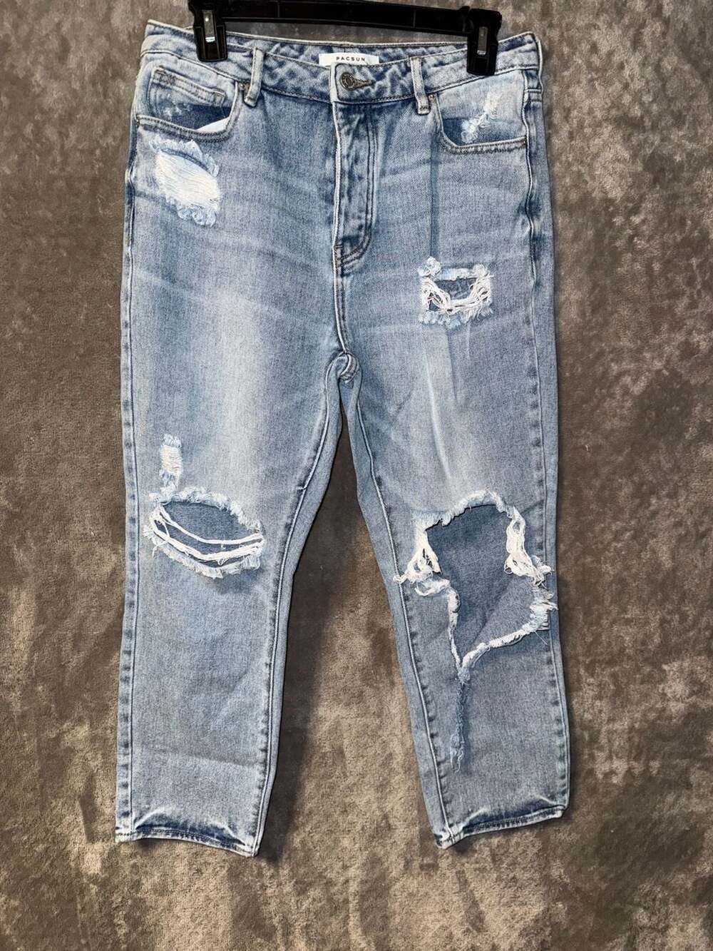 PacSun Mom Jean Distressed Denim Pants Size 28